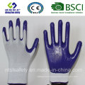 Polyester Shell with Nitrile Coated Work Gloves (SL-N102)